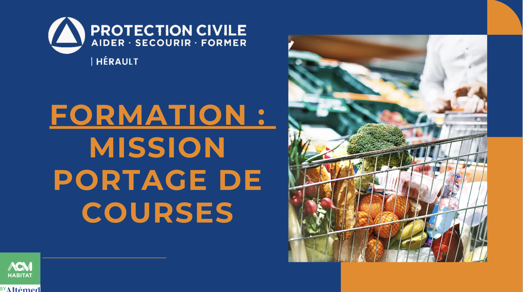 Aider : Mission portage de courses